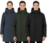 Blue LOOP Originals Insulated Jacket: Sustainable Winter Jacket with OrganoTex Industrial DWR Finish M-VJL006-22 for Men in Black or Dark Green or W-PP006-22 for Women in Dark Blue Blue LOOP Originals Insulated Jacket: Sustainable Winter Jacket with OrganoTex Industrial DWR Finish M-VJL006-22 for Men in Black or Dark Green or W-PP006-22 for Women in Dark Blue