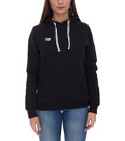 Sudadera con capucha tailandesa para mujer de Outfitter Ocean Fabrics, estilo básico sostenible, OUT-W-1003-OTW-03, negra Sudadera con capucha tailandesa para mujer de Outfitter Ocean Fabrics, estilo básico sostenible, OUT-W-1003-OTW-03, negra