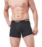 7-pack of LEVI'S men's cotton boxer shorts with colorful waistbands, in a gift box, 701225625 00, in black/blue/multi-colored 7-pack of LEVI'S men's cotton boxer shorts with colorful waistbands, in a gift box, 701225625 00, in black/blue/multi-colored