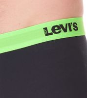 7-pack of LEVI'S men's cotton boxer shorts with colorful waistbands, in a gift box, 701225625 00, in black/blue/multi-colored 7-pack of LEVI'S men's cotton boxer shorts with colorful waistbands, in a gift box, 701225625 00, in black/blue/multi-colored