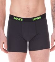 7-pack of LEVI'S men's cotton boxer shorts with colorful waistbands, in a gift box, 701225625 00, in black/blue/multi-colored 7-pack of LEVI'S men's cotton boxer shorts with colorful waistbands, in a gift box, 701225625 00, in black/blue/multi-colored