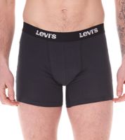 7-pack of LEVI'S men's cotton boxer shorts with colorful waistbands, in a gift box, 701225625 00, in black/blue/multi-colored 7-pack of LEVI'S men's cotton boxer shorts with colorful waistbands, in a gift box, 701225625 00, in black/blue/multi-colored