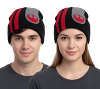 Pack de 2 gorros de Star Wars para hombre o mujer. Gorro de punto talla única. Artículo para fans. Gorro de invierno en blanco o negro. Pack de 2 gorros de Star Wars para hombre o mujer. Gorro de punto talla única. Artículo para fans. Gorro de invierno en blanco o negro.