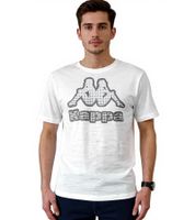 2-pack Kappa men's cotton shirt with large logo, round neck, short-sleeved, Oeko-Tex 100 certified T-shirt 7085/8191, black, green, white, or red 2-pack Kappa men's cotton shirt with large logo, round neck, short-sleeved, Oeko-Tex 100 certified T-shirt 7085/8191, black, green, white, or red