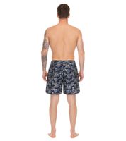 Lot de 2 shorts de bain camouflage Pierre Cardin pour homme LA203937 Bleu/Kaki-Vert