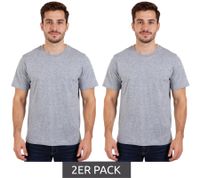 2er Sparpack European League Of Football Blanko T-Shirts grau meliert 2er Sparpack European League Of Football Blanko T-Shirts grau meliert