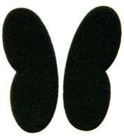 Confezione risparmio da 10 solette ammortizzanti e traspiranti Sole Sister Heelers per tacchi alti, nero/grigio Confezione risparmio da 10 solette ammortizzanti e traspiranti Sole Sister Heelers per tacchi alti, nero/grigio