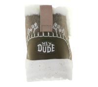 HEY DUDE Denny Faux - Stivaletti slip-on da donna con fodera in montone sintetico e plantare estraibile 40208-267, marrone HEY DUDE Denny Faux - Stivaletti slip-on da donna con fodera in montone sintetico e plantare estraibile 40208-267, marrone