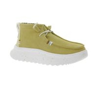 HEY DUDE Wendy Peak Damen Schlupf-Stiefelette im Mokassin-Look mit Wechselfußbett und Echtleder 40411-265 Beige HEY DUDE Wendy Peak Damen Schlupf-Stiefelette im Mokassin-Look mit Wechselfußbett und Echtleder 40411-265 Beige