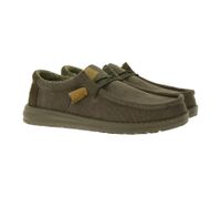 HEY DUDE Wally Corduroy Damen Schlupf-Schuhe im Mokassin-Style mit Wechselfußbett und Echtleder 40163-200 Braun HEY DUDE Wally Corduroy Damen Schlupf-Schuhe im Mokassin-Style mit Wechselfußbett und Echtleder 40163-200 Braun