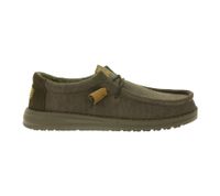 HEY DUDE Wally Corduroy Damen Schlupf-Schuhe im Mokassin-Style mit Wechselfußbett und Echtleder 40163-200 Braun HEY DUDE Wally Corduroy Damen Schlupf-Schuhe im Mokassin-Style mit Wechselfußbett und Echtleder 40163-200 Braun