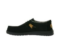 HEY DUDE Wally Corduroy Damen Schlupf-Schuhe im Mokassin-Style mit Wechselfußbett und Echtleder 40163-001 Schwarz HEY DUDE Wally Corduroy Damen Schlupf-Schuhe im Mokassin-Style mit Wechselfußbett und Echtleder 40163-001 Schwarz