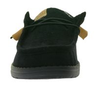 HEY DUDE Wally Corduroy Damen Schlupf-Schuhe im Mokassin-Style mit Wechselfußbett und Echtleder 40163-001 Schwarz HEY DUDE Wally Corduroy Damen Schlupf-Schuhe im Mokassin-Style mit Wechselfußbett und Echtleder 40163-001 Schwarz