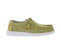 HEY DUDE Wally Washed Canvas Damen Schlupf-Schuhe im Mokassin-Style mit Wechselfußbett 40296-267 Sand-Beige HEY DUDE Wally Washed Canvas Damen Schlupf-Schuhe im Mokassin-Style mit Wechselfußbett 40296-267 Sand-Beige