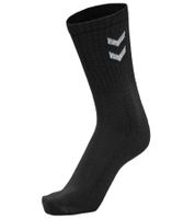 18 Paar hummel Basic Damen Crew-Socken mit Kontrastwinkel Kinder Baumwoll-Strümpfe Sport-Socken 022030-2001 Schwarz 18 Paar hummel Basic Damen Crew-Socken mit Kontrastwinkel Kinder Baumwoll-Strümpfe Sport-Socken 022030-2001 Schwarz