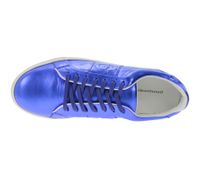 PHINOMEN Herren Sneaker Handarbeit Made in Portugal mit auffallendem Glanzeffekt Echtleder-Schuhe Blau PHINOMEN Herren Sneaker Handarbeit Made in Portugal mit auffallendem Glanzeffekt Echtleder-Schuhe Blau