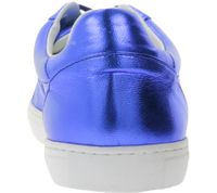 PHINOMEN Herren Sneaker Handarbeit Made in Portugal mit auffallendem Glanzeffekt Echtleder-Schuhe Blau PHINOMEN Herren Sneaker Handarbeit Made in Portugal mit auffallendem Glanzeffekt Echtleder-Schuhe Blau
