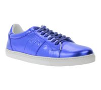 PHINOMEN Herren Sneaker Handarbeit Made in Portugal mit auffallendem Glanzeffekt Echtleder-Schuhe Blau PHINOMEN Herren Sneaker Handarbeit Made in Portugal mit auffallendem Glanzeffekt Echtleder-Schuhe Blau