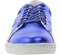 PHINOMEN Herren Sneaker Handarbeit Made in Portugal mit auffallendem Glanzeffekt Echtleder-Schuhe Blau PHINOMEN Herren Sneaker Handarbeit Made in Portugal mit auffallendem Glanzeffekt Echtleder-Schuhe Blau