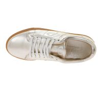 Baskets femme PHINOMEN, fabriquées à la main au Portugal, éclatantes, en cuir véritable, couleur champagne Baskets femme PHINOMEN, fabriquées à la main au Portugal, éclatantes, en cuir véritable, couleur champagne