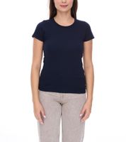 5er Sparpack WORXWEAR Damen T-Shirt modisches Rundhals-Shirt mit 180gsm Kurzarm-Shirt Navy