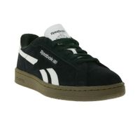 Reebok Club C Grounds UK Sneakers da uomo in vera pelle ispirate al tennis con dettagli vintage 100033053 Nero/Bianco