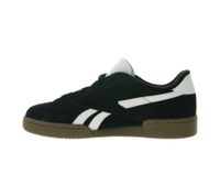 Reebok Club C Grounds UK Sneakers da uomo in vera pelle ispirate al tennis con dettagli vintage 100033053 Nero/Bianco