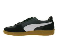 Zapatillas PUMA Palermo con revestimientos de ante, zapatos de piel auténtica con etiqueta lateral Palermo, con cordones 396464 03 Negro/Gris/Blanco