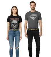 Cintura Slipknot da donna o da uomo: elegante cintura in pelle, casual, marrone