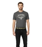 Cintura Slipknot da donna o da uomo: elegante cintura in pelle, casual, marrone