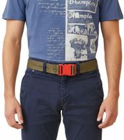 Champion Belts Value Pack of 3 for Men and Women with Snap Buckle, Modern Everyday Belt with Brand Logo, 123 cm, CM3-0805-340, Olive Green Champion Belts Value Pack of 3 for Men and Women with Snap Buckle, Modern Everyday Belt with Brand Logo, 123 cm, CM3-0805-340, Olive Green