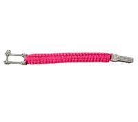 Bracelet I-BRACE en paracorde, corde de survie tressée en corde de parachute indéchirable, rose Bracelet I-BRACE en paracorde, corde de survie tressée en corde de parachute indéchirable, rose
