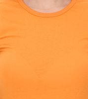 5er Sparpack WORXWEAR Damen T-Shirt modisches Rundhals-Shirt mit 180gsm Kurzarm-Shirt Orange