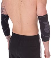 3 paires de coudières et jambières de compression Megmeister 23-32 mmHg MER002 Noir/Gris