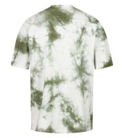 T-shirt homme RE:COVERED X NFL avec logo des Packers de Green Bay imprimé, col rond en coton, gris ou vert/blanc tie-dye