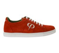 PHINOMEN X-Mas Special Edition Men's and Women's Sneakers Made in Portugal with Suede Look, Genuine Leather Shoes, Red