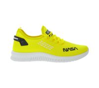 Baskets décontractées pour hommes BEYOND THE RAINBOW avec inscription NASA Chaussures de tous les jours Baskets CSK2033 Jaune