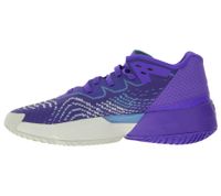adidas Basketball-Schuhe nachhaltige Hallen-Schuhe mit Bounce Sohle GY8965 Dame Certified Extply 2.0 Damian Lillards Style Weiß/Rot oder HR0710 D.O.N. Issue 4 Donovan Mitchell Style Lila/Blau/Beige