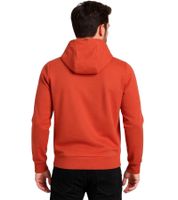 Sudadera con capucha para hombre (2 unidades), jersey básico, jersey moderno de algodón, talla grande, color rojo