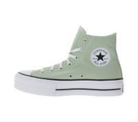 Converse Chuck Taylor All Star Lift Platform - Zapatillas altas para mujer con plantilla SmartFOAM, estilo retro, A03541C, color verde