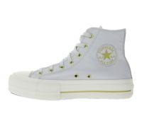 Converse Chuck Taylor All Star Lift Platform Tailored Lines - Zapatillas altas para mujer, estilo retro, con detalles dorados, A08237C, color gris
