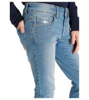 Lot de 3 jeans KangaROOS pour fille, coupe droite courte, en coton, style décontracté, 43634735, bleu