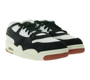 NIKE Air Jordan Air RM 4 Sneakers da donna con ammortizzazione Air in vera pelle FQ7938 100 Nero/Bianco NIKE Air Jordan Air RM 4 Sneakers da donna con ammortizzazione Air in vera pelle FQ7938 100 Nero/Bianco