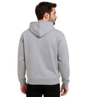 Lot de 2 sweats à capuche homme Ligue européenne de football, blancs, avec poches kangourou, en coton, gris chiné