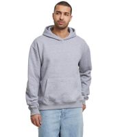 Lot de 2 sweats à capuche homme Ligue européenne de football, blancs, avec poches kangourou, en coton, gris chiné