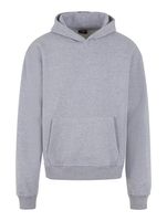 Lot de 2 sweats à capuche homme Ligue européenne de football, blancs, avec poches kangourou, en coton, gris chiné