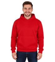 Lot de 2 sweats à capuche vierges en coton de la Ligue européenne de football, couleur tomate