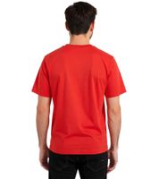 Pack económico de 3 camisetas blancas de la Liga Europea de Fútbol en color tomate