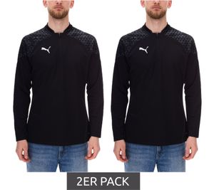 2-pack PUMA teamCup Men's Sweater with DryCell Technology, Training Shirt, Graphic Design, Sports Shirt, Fitness Sweater, Sports Equipment, 657982 03 Black 2-pack PUMA teamCup Men's Sweater with DryCell Technology, Training Shirt, Graphic Design, Sports Shirt, Fitness Sweater, Sports Equipment, 657982 03 Black