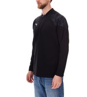 2-pack PUMA teamCup Men's Sweater with DryCell Technology, Training Shirt, Graphic Design, Sports Shirt, Fitness Sweater, Sports Equipment, 657982 03 Black